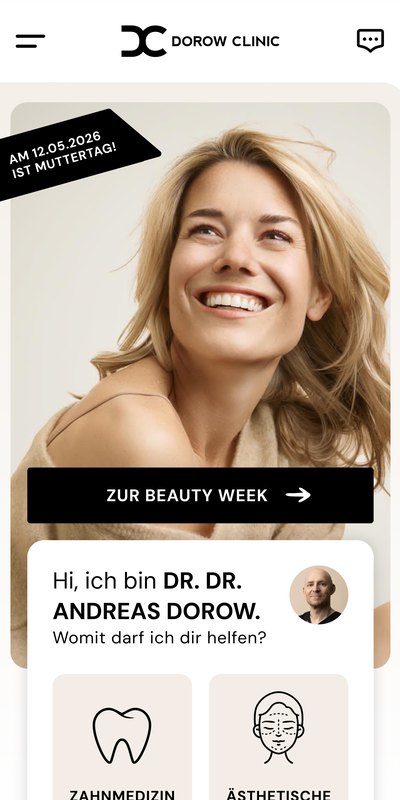 Dorow Clinic — Mobile Website